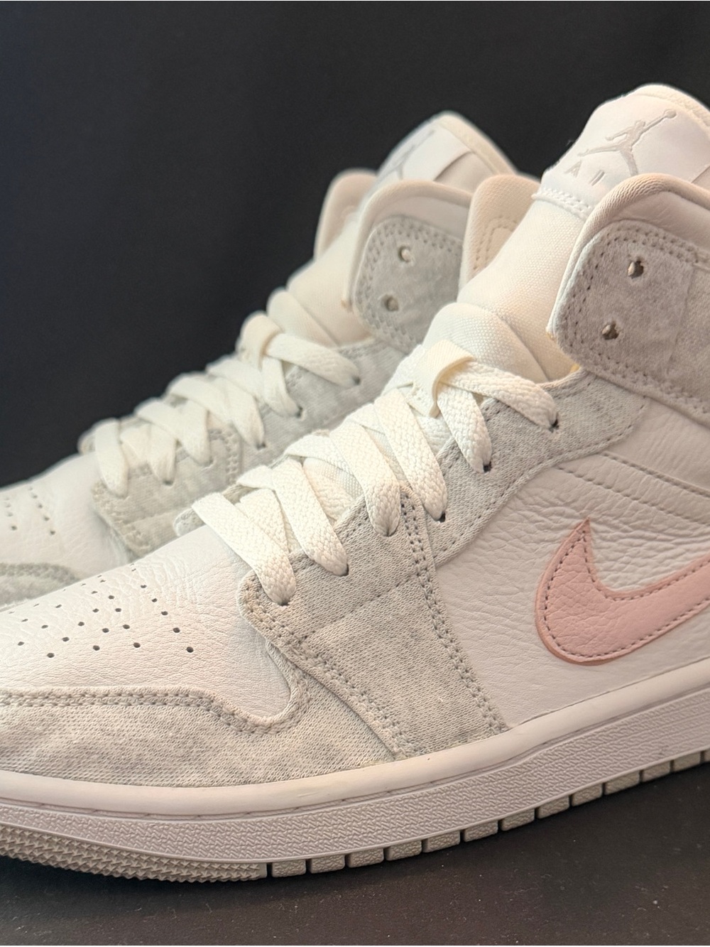 Air Jordan 1 SE Mid Light Iron Ore Women’s Size 10.5